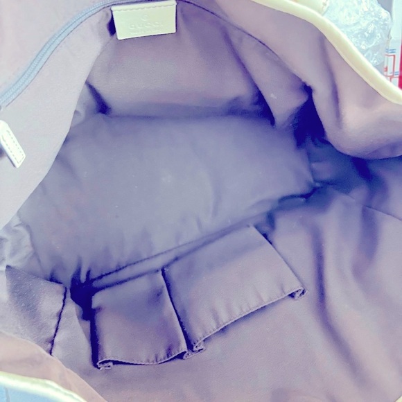 Gucci New Britt Canvas Coated Monogram Tote - Picture 3 of 6